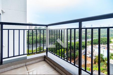 Varanda da Sala de apartamento para alugar com 2 quartos, 59m² em Vila Sao Luiz (valparaizo), Santana de Parnaíba