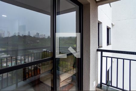 Varanda da Sala de apartamento para alugar com 2 quartos, 59m² em Vila Sao Luiz (valparaizo), Santana de Parnaíba