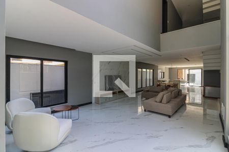 Sala de casa de condomínio à venda com 4 quartos, 450m² em Recreio dos Bandeirantes, Rio de Janeiro