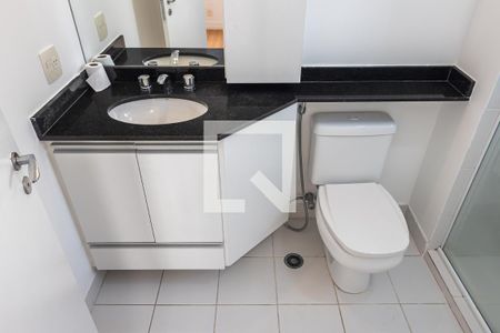 Apartamento para alugar com 65m², 1 quarto e 2 vagasBanheiro da Suíte