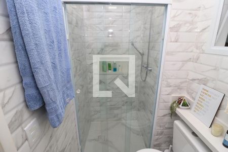 Banheiro Social de apartamento à venda com 2 quartos, 63m² em Vila Carrao, São Paulo