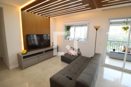 Apartamento à venda com 87m², 2 quartos e 2 vagasDetalhe Sala