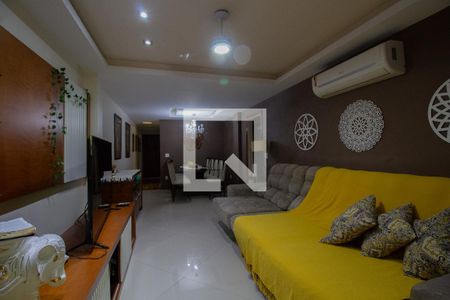 Sala  de apartamento à venda com 4 quartos, 144m² em Recreio dos Bandeirantes, Rio de Janeiro