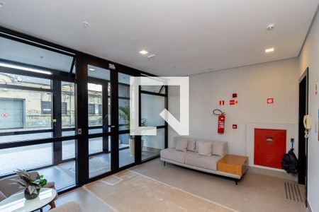 Studio para alugar com 30m², 1 quarto e sem vaga Studio para alugar com 30m², 1 quarto e sem vagaHall de entrada