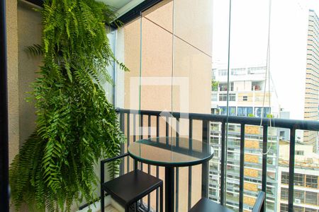 Sacada de apartamento para alugar com 1 quarto, 39m² em Consolação, São Paulo