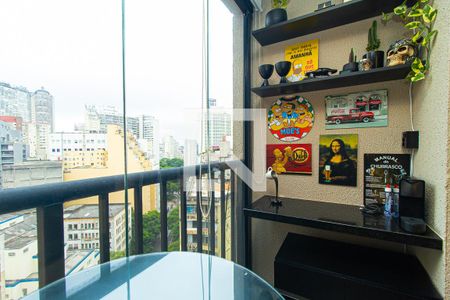 Sacada de apartamento para alugar com 1 quarto, 39m² em Consolação, São Paulo