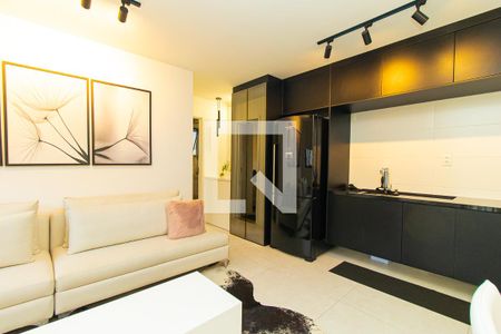 Sala de apartamento para alugar com 1 quarto, 39m² em Consolação, São Paulo