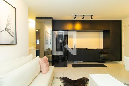 Sala de apartamento para alugar com 1 quarto, 39m² em Consolação, São Paulo