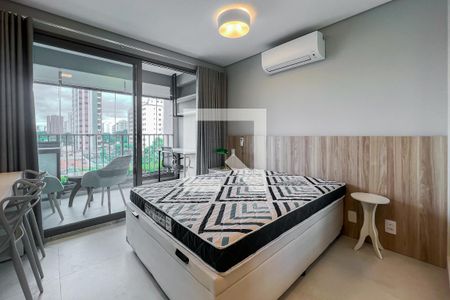 Studio  de apartamento para alugar com 1 quarto, 30m² em Indianópolis, São Paulo