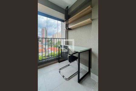 Varanda  de apartamento para alugar com 1 quarto, 30m² em Indianópolis, São Paulo