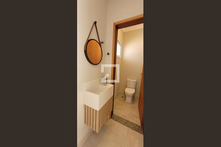 Lavabo de casa de condomínio à venda com 3 quartos, 105m² em Chácara Primavera, Campinas