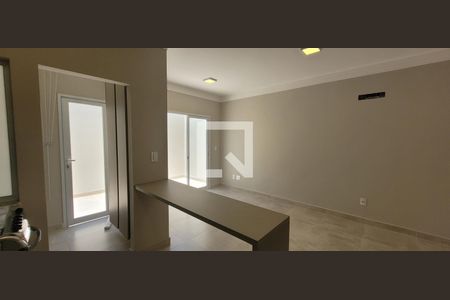 Vista da Cozinha para Sala de casa de condomínio à venda com 3 quartos, 105m² em Chácara Primavera, Campinas
