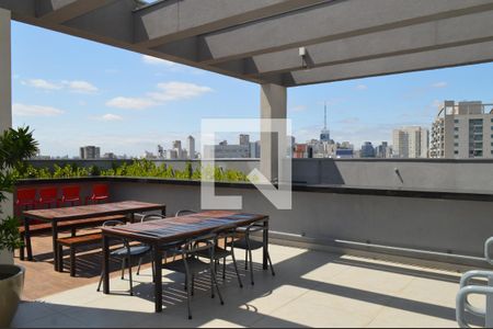 Studio para alugar com 29m², 1 quarto e sem vagaÁrea gourmet