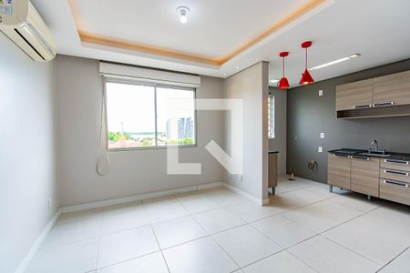 Sala de apartamento para alugar com 1 quarto, 43m² em Centro, Canoas