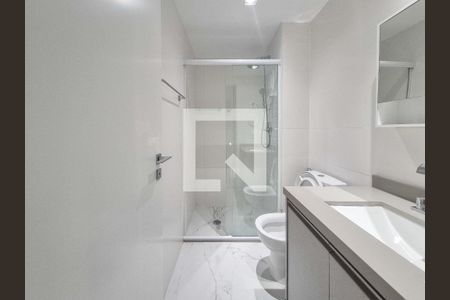 Banheiro Social de apartamento para alugar com 1 quarto, 39m² em Butantã, São Paulo