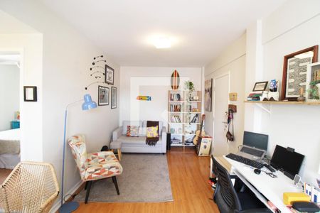 Sala de apartamento à venda com 1 quarto, 48m² em Vila Progredior, São Paulo