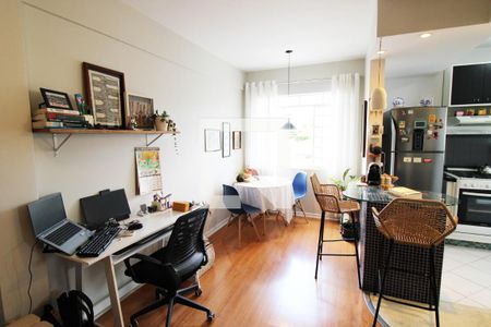 Sala de apartamento à venda com 1 quarto, 48m² em Vila Progredior, São Paulo