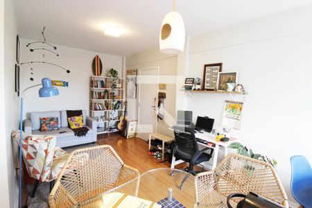 Sala de apartamento à venda com 1 quarto, 48m² em Vila Progredior, São Paulo