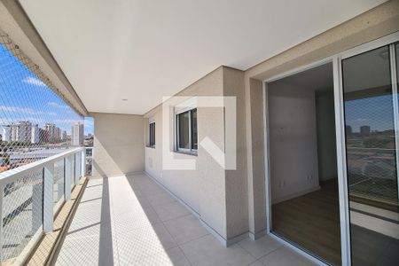 Varanda da Sala de apartamento para alugar com 3 quartos, 73m² em Vila Prudente, São Paulo