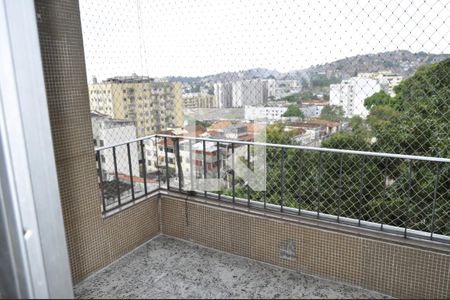 Varanda de apartamento para alugar com 2 quartos, 75m² em Rocha, Rio de Janeiro