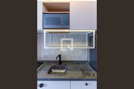 Cozinha - Detalhe de apartamento para alugar com 1 quarto, 25m² em Vila Buarque, São Paulo