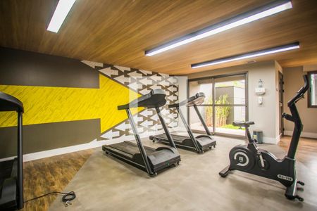 Apartamento para alugar com 31m², 1 quarto e sem vaga Apartamento para alugar com 31m², 1 quarto e sem vagaAcademia