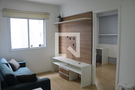 Sala  de apartamento para alugar com 1 quarto, 33m² em Barra Funda, São Paulo