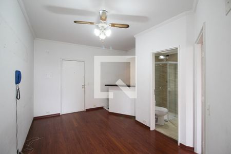 Sala de apartamento para alugar com 1 quarto, 32m² em Indianópolis, São Paulo