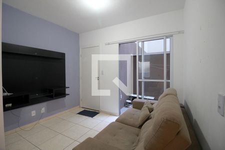 Sala de apartamento para alugar com 2 quartos, 50m² em Recreio dos Sorocabanos, Sorocaba