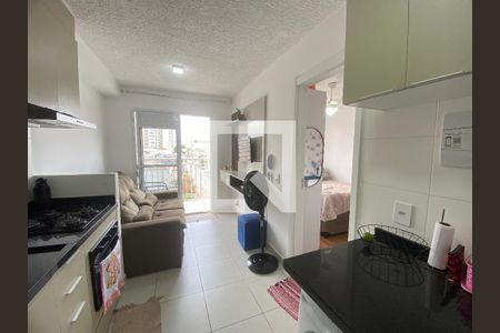 Apartamento à venda com 28m², 1 quarto e sem vagaCozinha e Área de Serviço