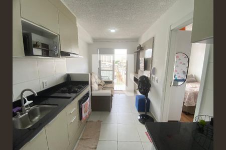 Apartamento à venda com 28m², 1 quarto e sem vagaCozinha e Área de Serviço