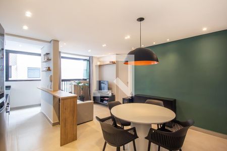 Sala de apartamento para alugar com 2 quartos, 48m² em Industrial Centro, Osasco