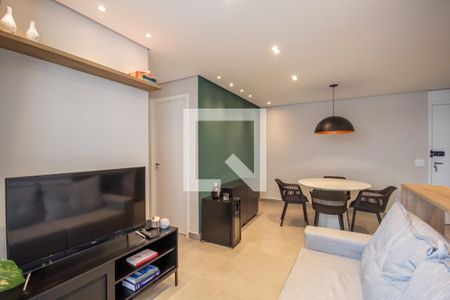 Sala de apartamento para alugar com 2 quartos, 48m² em Industrial Centro, Osasco