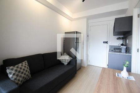 Sala de apartamento para alugar com 1 quarto, 27m² em Vila Nova Conceição, São Paulo