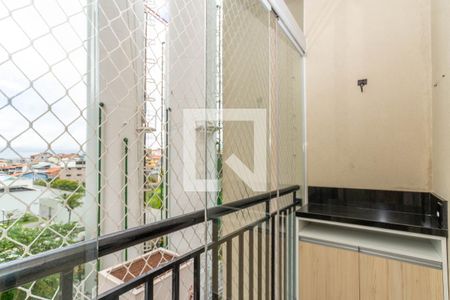 Varanda da Sala de apartamento para alugar com 3 quartos, 58m² em Jardim Gracinda, Guarulhos
