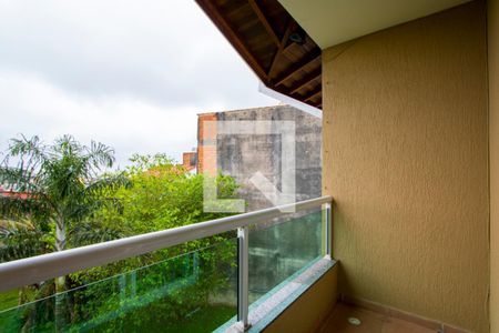Varanda da sala de apartamento à venda com 2 quartos, 70m² em Parque São Vicente, Santo André