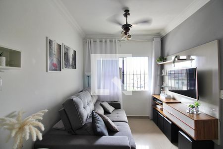 Sala  de apartamento para alugar com 2 quartos, 61m² em Paulicéia, São Bernardo do Campo