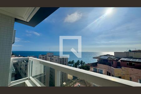 Vista varanda Sala/Cozinha de apartamento para alugar com 1 quarto, 44m² em Ondina, Salvador