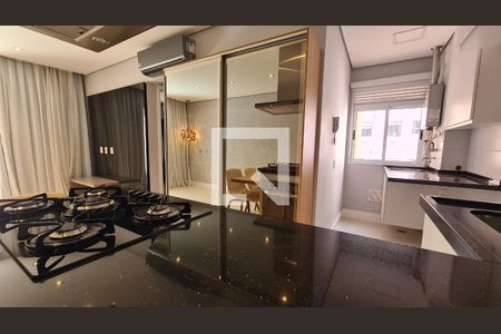 Cozinha e Área de Serviço de apartamento à venda com 2 quartos, 70m² em Parque Residencial Nove de Julho, Jundiaí