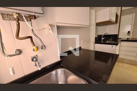 Cozinha e Área de Serviço de apartamento à venda com 2 quartos, 70m² em Parque Residencial Nove de Julho, Jundiaí