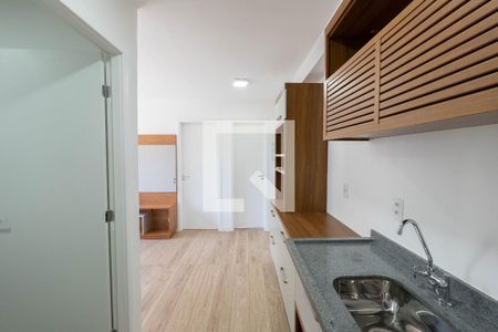 Sala/Cozinha de apartamento para alugar com 2 quartos, 32m² em Bela Vista, São Paulo