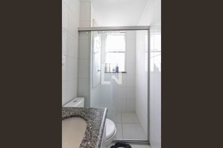 Apartamento à venda com 100m², 3 quartos e 2 vagasBanheiro da suíte 