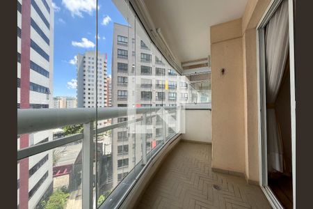 Varanda da Sala de apartamento para alugar com 1 quarto, 42m² em Vila Guarani , São Paulo