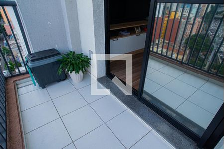 Varanda da Sala de apartamento à venda com 2 quartos, 50m² em Bela Vista, São Paulo