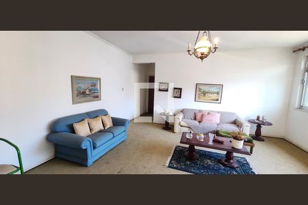 Sala de apartamento para alugar com 4 quartos, 190m² em Gonzaga, Santos