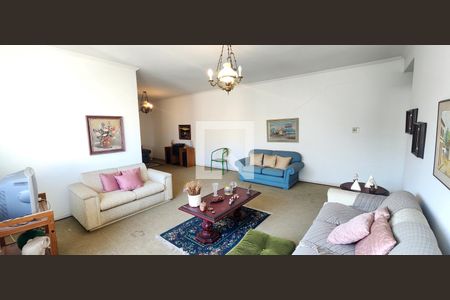 Sala de apartamento para alugar com 4 quartos, 190m² em Gonzaga, Santos