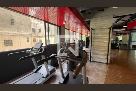 Apartamento à venda com 19m², 1 quarto e sem vaga Apartamento à venda com 19m², 1 quarto e sem vagaAcademia