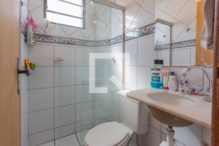 Banheiro de apartamento à venda com 2 quartos, 55m² em Aparecida, Belo Horizonte