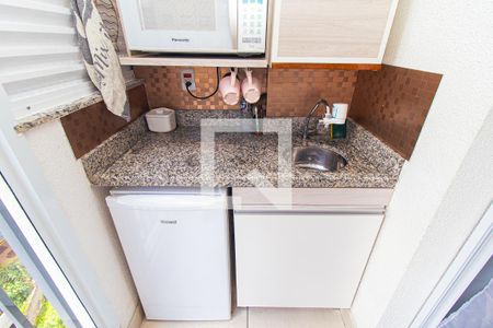 Studio para alugar com 25m², 1 quarto e sem vaga Studio para alugar com 25m², 1 quarto e sem vagaCozinha/Varanda