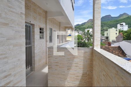 Varanda da Sala de apartamento para alugar com 2 quartos, 40m² em Engenho Novo, Rio de Janeiro
